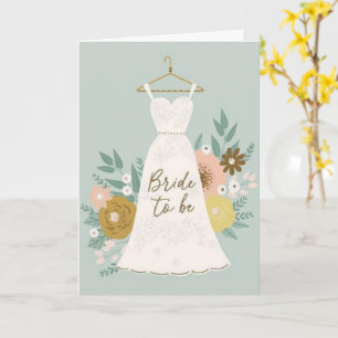 Congratulations Bridal Shower Greeting Card