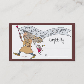 Congratulations! Business Card
