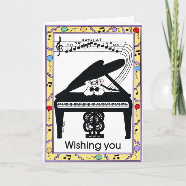 CONGRATULATIONS  Card (Front)