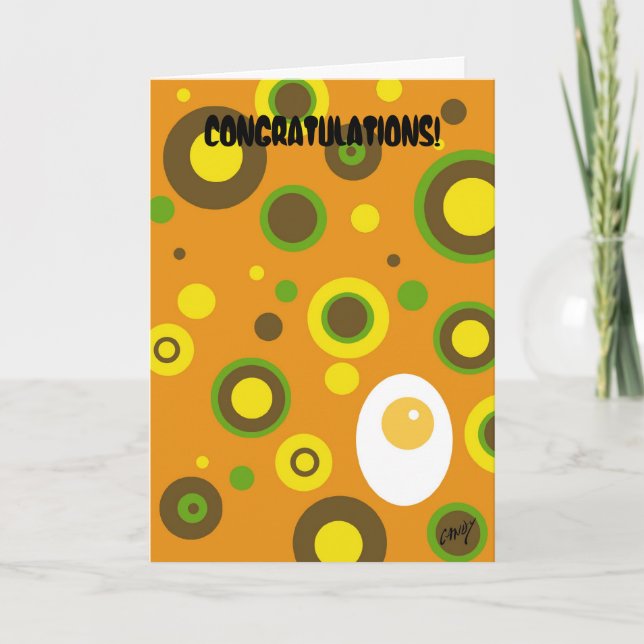 CONGRATULATIONS! CARD (Front)