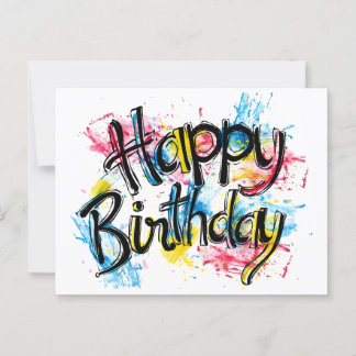 Congratulations card