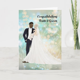 Congratulations Card for Mixed Wedding