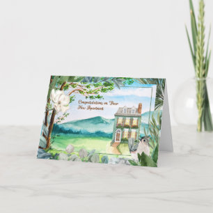 Congratulations Card on Finding a New Apartment