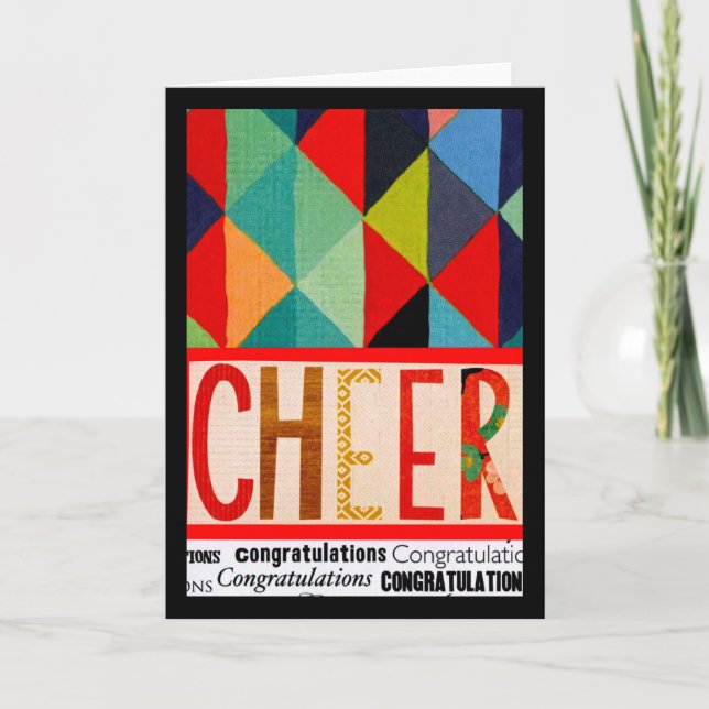 Congratulations Cheer Card (Front)