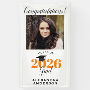 Congratulations Class of 2022 Graduate Photo Banne Banner