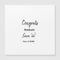 Congratulations class of add year name school col
