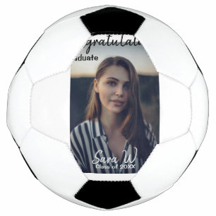 Congratulations class of add year name school col soccer ball