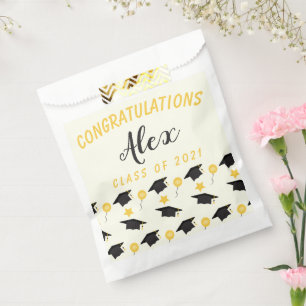 Congratulations Class Of Graduate Customise Name   Favour Bag