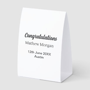 Congratulations congrats graduation name year clas