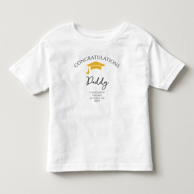 Congratulations Daddy Kids  Toddler T-Shirt (Front)