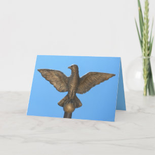 Congratulations: Eagle & Blue Sky Card