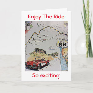 CONGRATULATIONS=ENJOY THE RIDE CARD