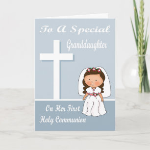 Congratulations First Communion Greeting Card