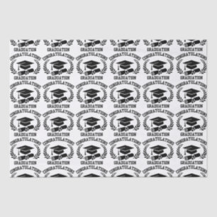 Congratulations For Graduation Tissue Paper