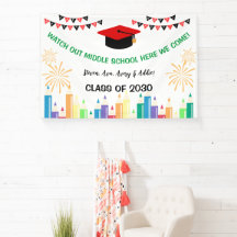 Congratulations Fun and Colourful Party Banner