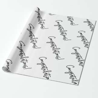 Congratulations Gift Wrap | Luxurious Weddings