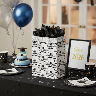 Congratulations grad hat medium gift bag