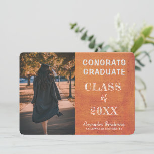 Congratulations Graduate Announcement Card