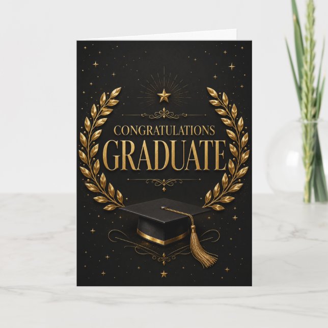 Congratulations Graduate Card (Front)