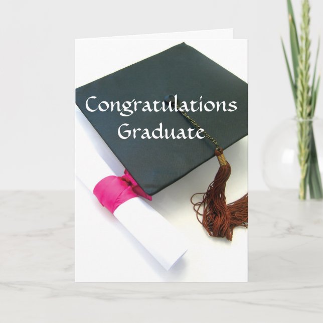 Congratulations Graduate Card (Front)