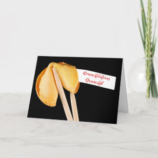 Congratulations graduate fortune cookie card