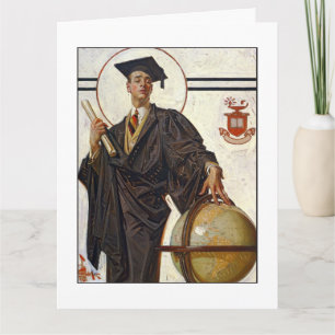 Congratulations Graduate Funny Verse Inside Card