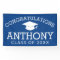 Congratulations Graduate Graduation Cap - blue
