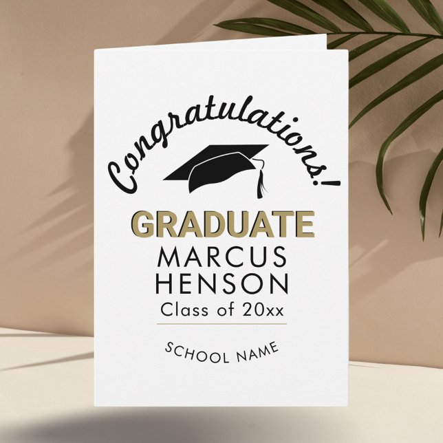 Congratulations Graduate Graduation Cap Card (Creator Uploaded)