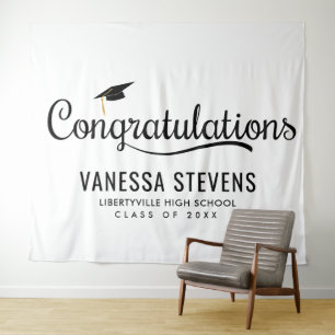 Congratulations Graduate Graduation  Tapestry