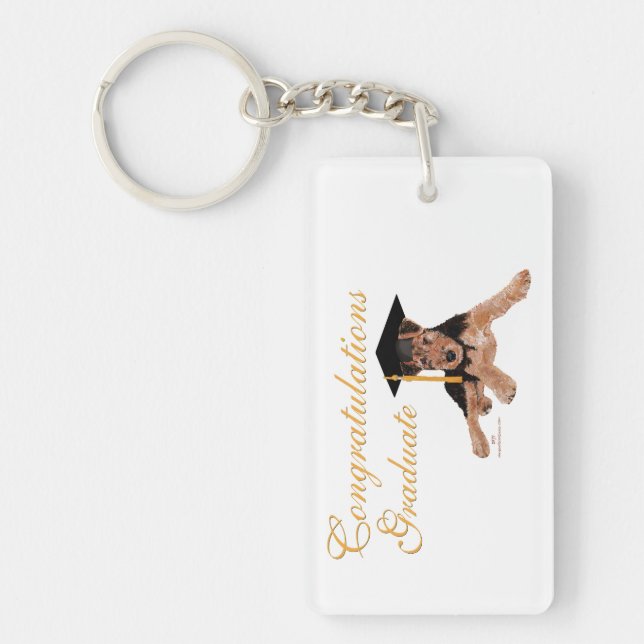 Congratulations Graduate Key Ring (Front)