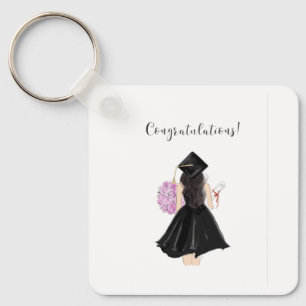 congratulations, graduate key ring