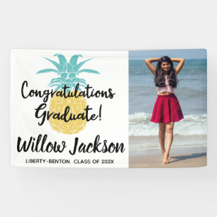 Congratulations Graduate Luau Grad Party, Photo Banner