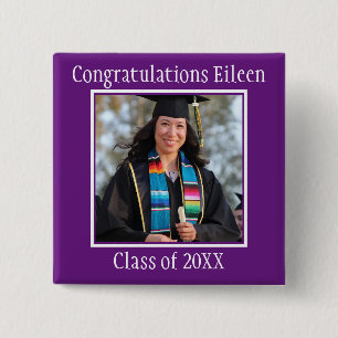 Congratulations Graduate name and photo    Button