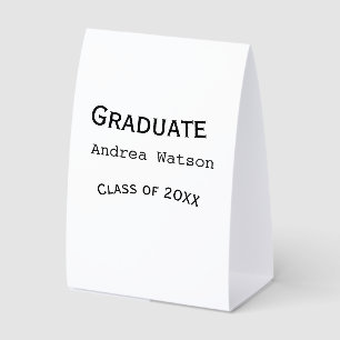 Congratulations graduate name class of 20XX type w
