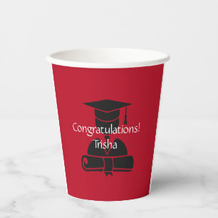 Congratulations Graduate Paper Cups - HAMbyWG