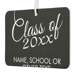 Congratulations Graduate - Personalised Graduation Car Air Freshener