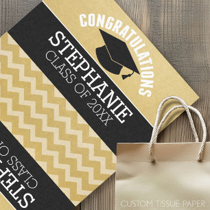 Congratulations Graduate - Personalised Graduation Tissue Paper
