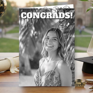 Congratulations Graduate! Photo and Poem Card