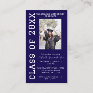Congratulations Graduate Photo Card Invitation