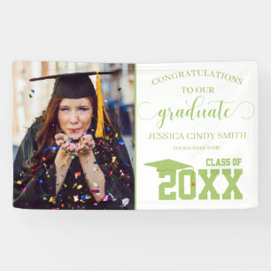 Congratulations Graduate Photo Graduation Party Banner