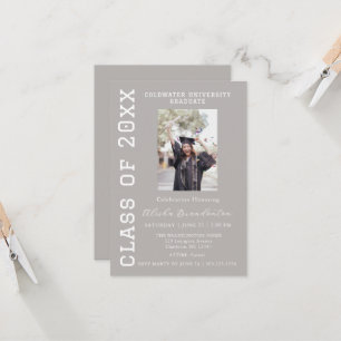 Congratulations Graduate Photo Party Invitation