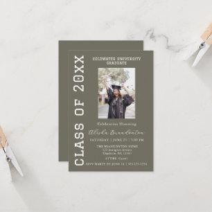 Congratulations Graduate Photo Party Invitation