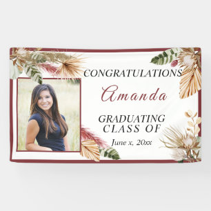 Congratulations Graduate Photo Tropical Bohemian  Banner