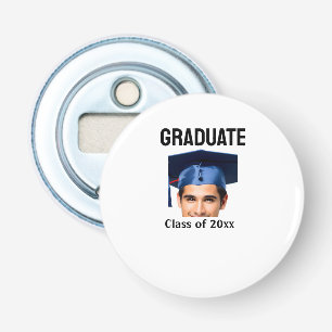 Congratulations graduation add name year text bottle opener