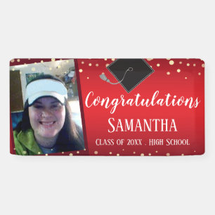 Congratulations Graduation Budget Party Banner