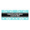 Congratulations Graduation Custom Name Banner Aqua