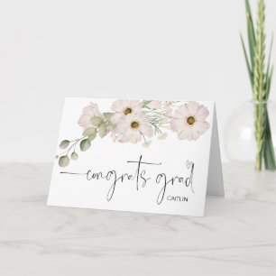 Congratulations Graduation Gift College Graduate Card