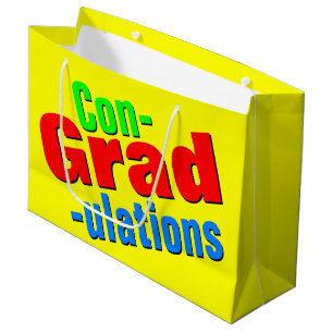 Congratulations Graduation Gift Large Gift Bag