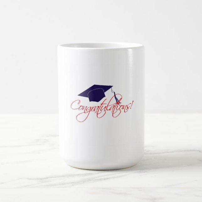 Congratulations graduation hat Coffee Mug (Center)