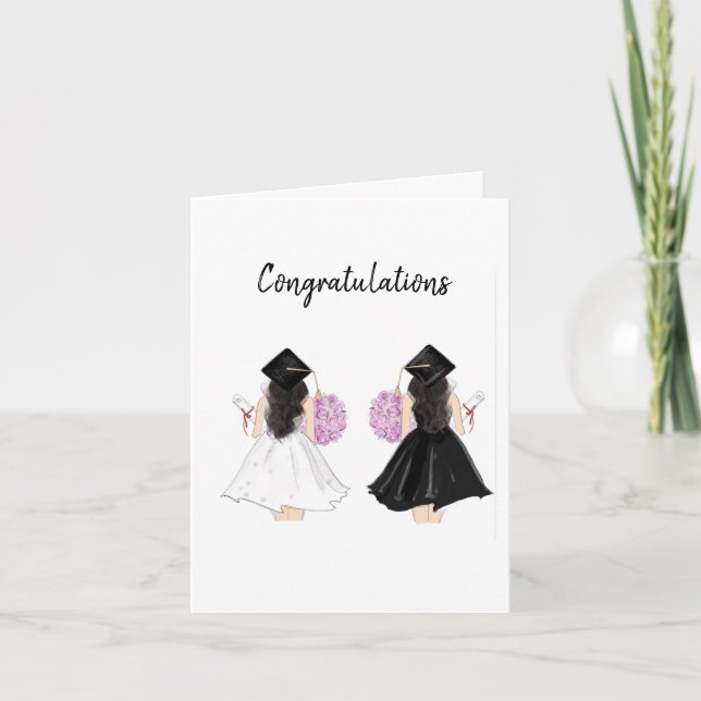 congratulations, Graduation Note Card (Front)
